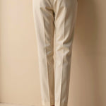 Heren Chino Broek in Wit – Elegantie en moderne stijl