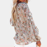 Sophie™ Dames Bloemen Blouse