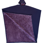 Luxe™ Fleece Poncho met Capuchon