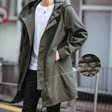 Ella™ Minimalistische Lange Winddichte Jas