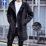 Ella™ Minimalistische Lange Winddichte Jas