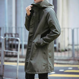 Ella™ Minimalistische Lange Winddichte Jas