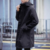 Ella™ Minimalistische Lange Winddichte Jas