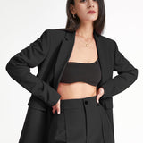 Maja | Stijlvolle Oversized Blazer in Effen Kleur
