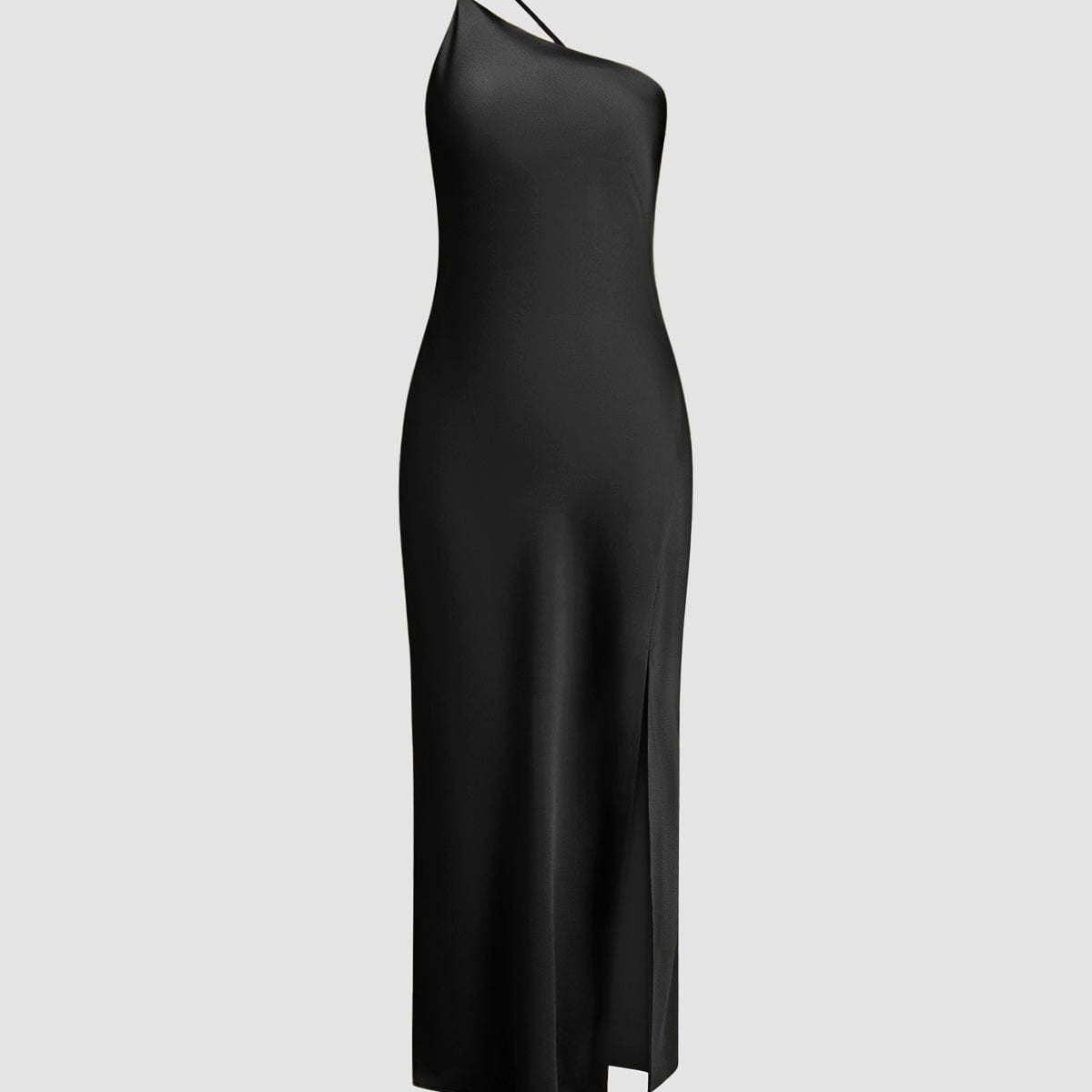 Katharina | Elegante Rugloze Satijnen Jurk voor Bruiloft en Feest