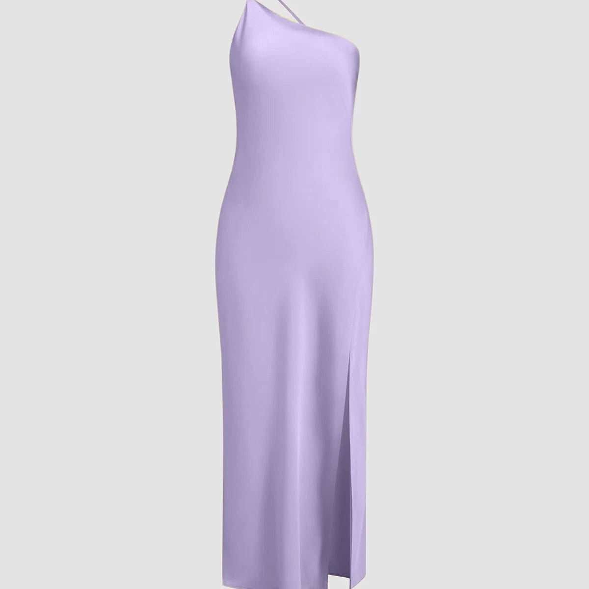 Katharina | Elegante Rugloze Satijnen Jurk voor Bruiloft en Feest