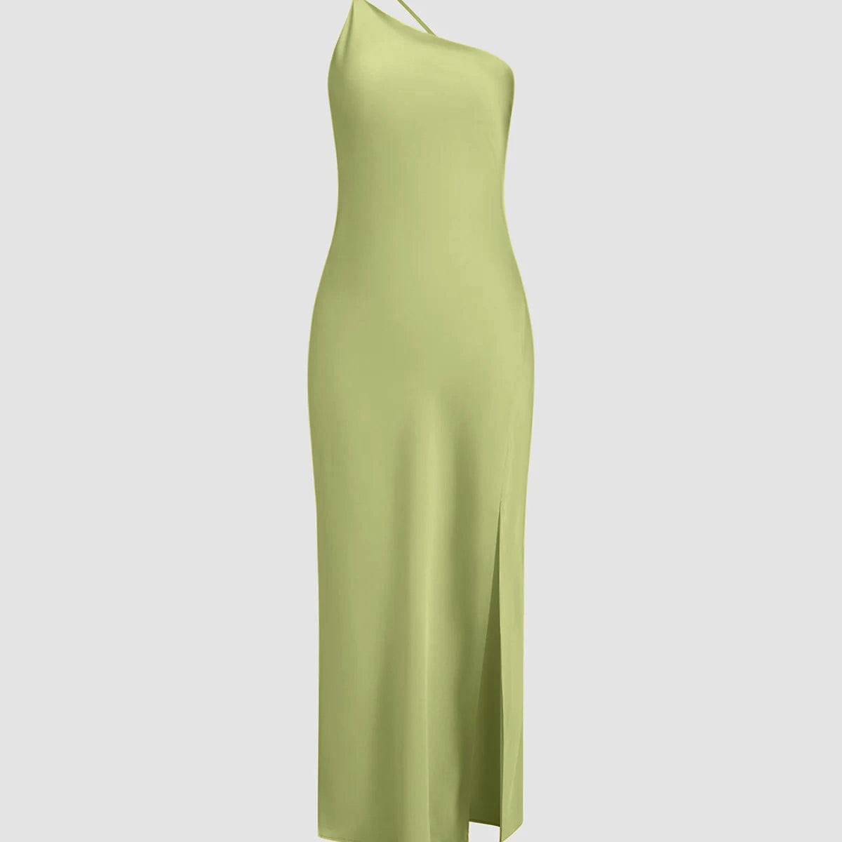 Katharina | Elegante Rugloze Satijnen Jurk voor Bruiloft en Feest