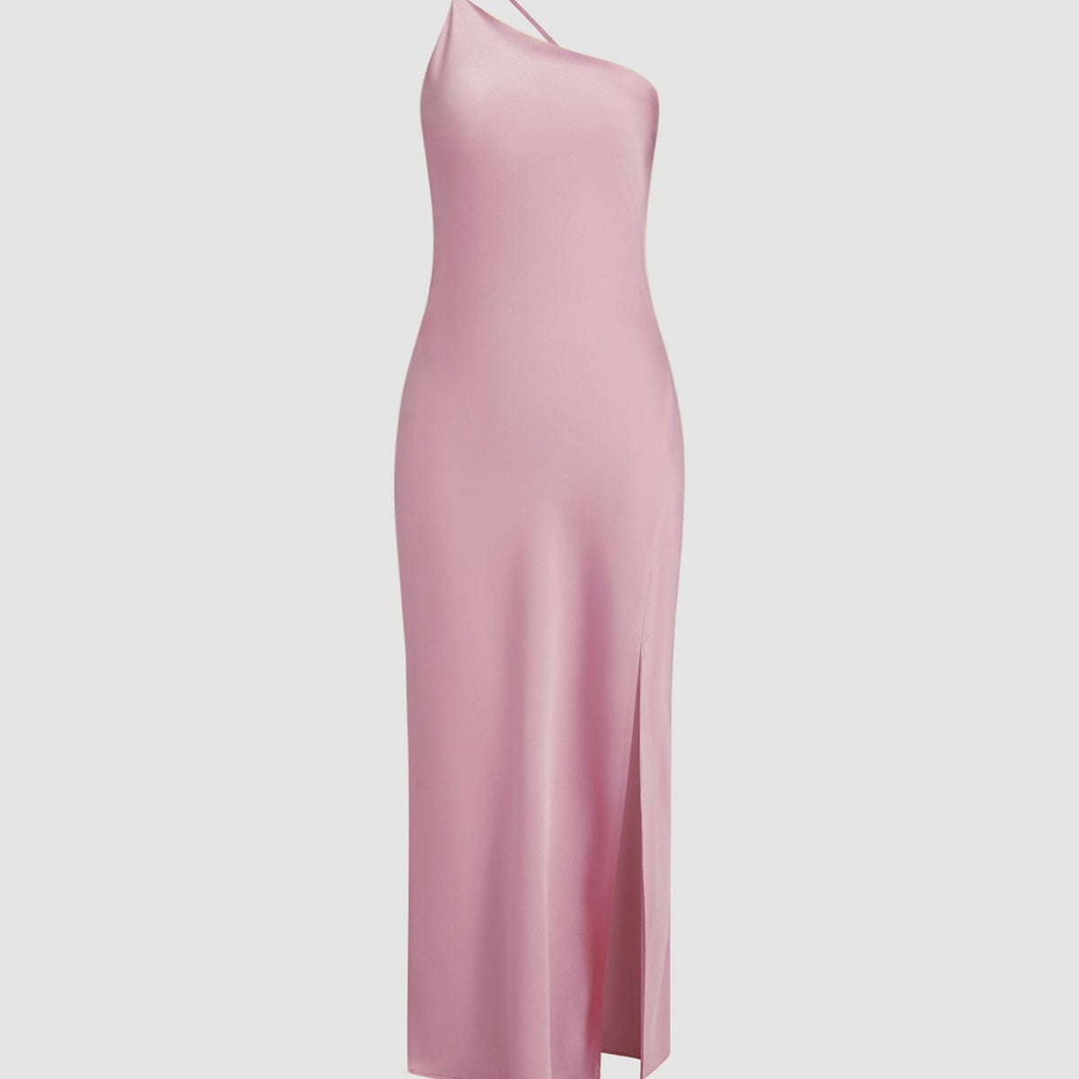 Katharina | Elegante Rugloze Satijnen Jurk voor Bruiloft en Feest