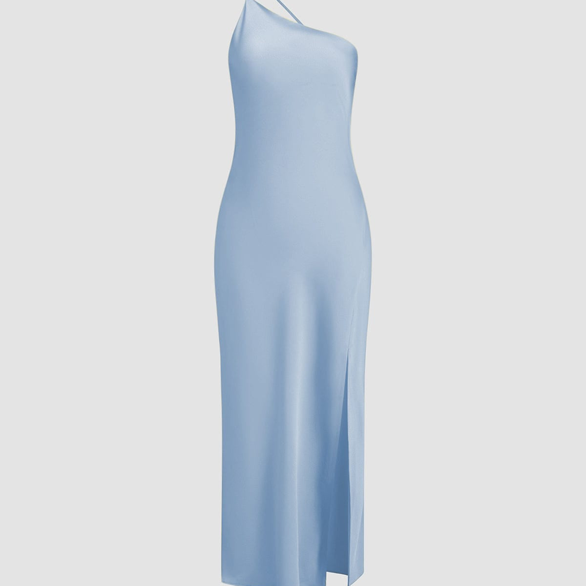Katharina | Elegante Rugloze Satijnen Jurk voor Bruiloft en Feest