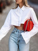 Geknipte Damesblouse met Raw Cut – Modern, Urban & Statementsterk
