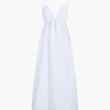 Elena | Rugloos Maxi-jurk met Cut-Out – Tijdloze Zomer-Elegantie