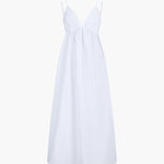 Elena | Rugloos Maxi-jurk met Cut-Out – Tijdloze Zomer Elegantie