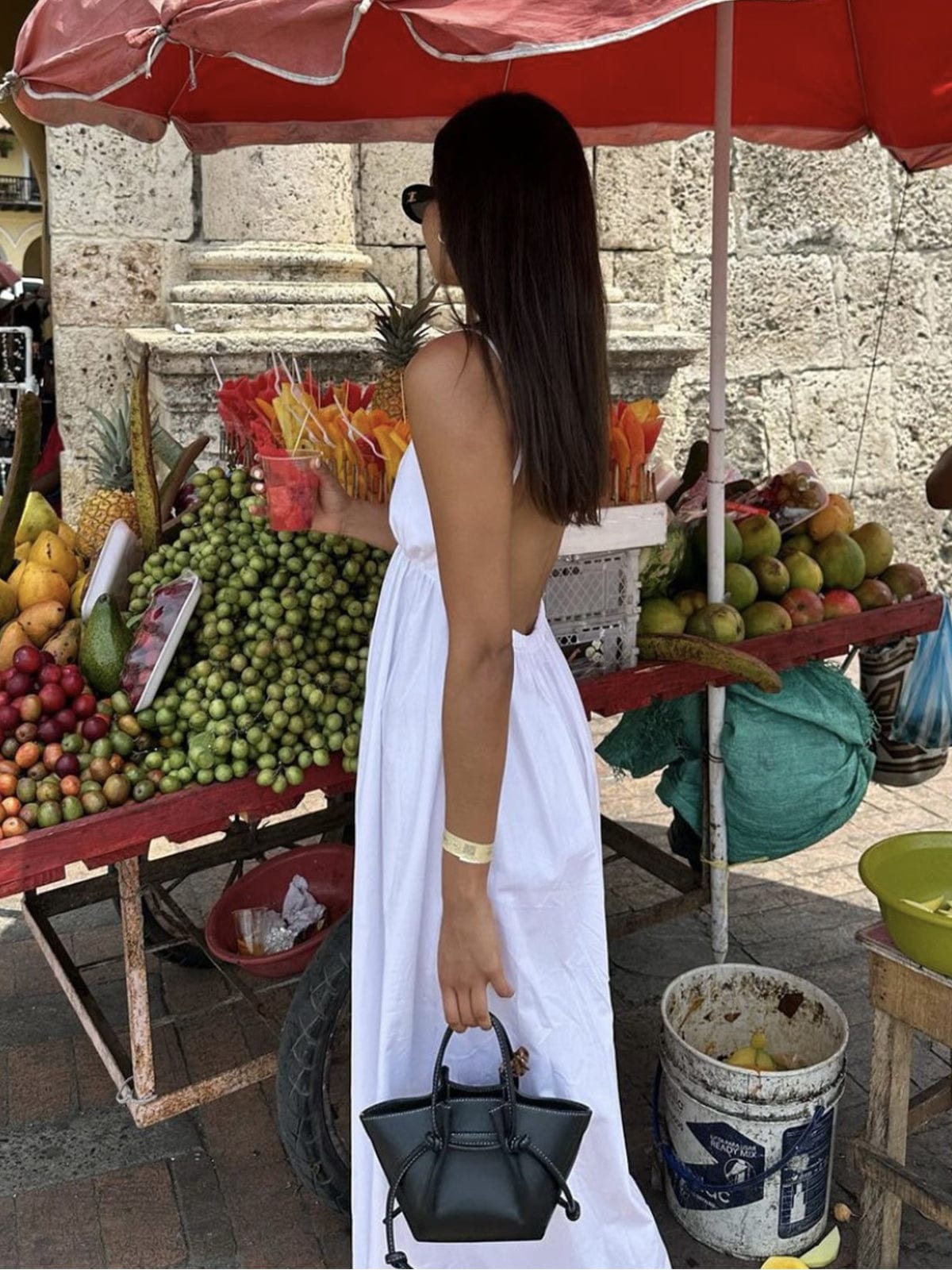 Elena | Rugloos Maxi-jurk met Cut-Out – Tijdloze Zomer Elegantie