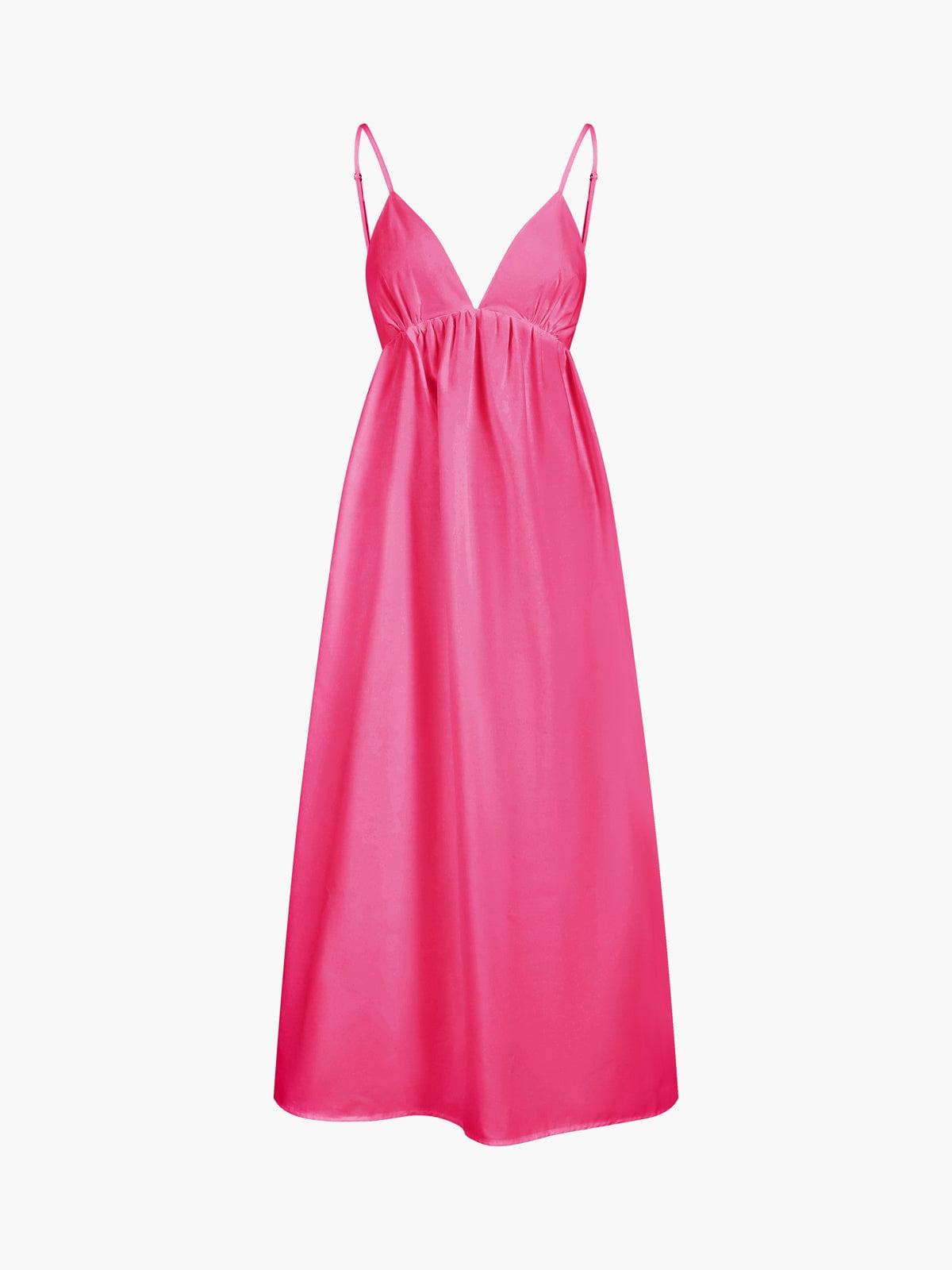 Elena | Rugloos Maxi-jurk met Cut-Out – Tijdloze Zomer Elegantie