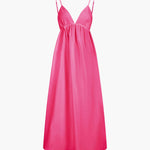 Elena | Rugloos Maxi-jurk met Cut-Out – Tijdloze Zomer Elegantie