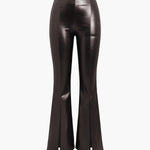 Emilia | Uitlopende Flair-broek met Ritsen