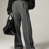 Xenia | Grijze Chino Broek Everyday Comfort
