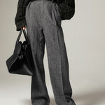 Xenia | Grijze Chino Broek Everyday Comfort
