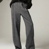 Xenia | Grijze Chino Broek Everyday Comfort