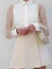 Elegante Damesblouse met Transparante Mouwen – Stijlvol, Vrouwelijk & Tijdloos