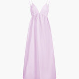 Elena | Rugloos Maxi-jurk met Cut-Out – Tijdloze Zomer-Elegantie