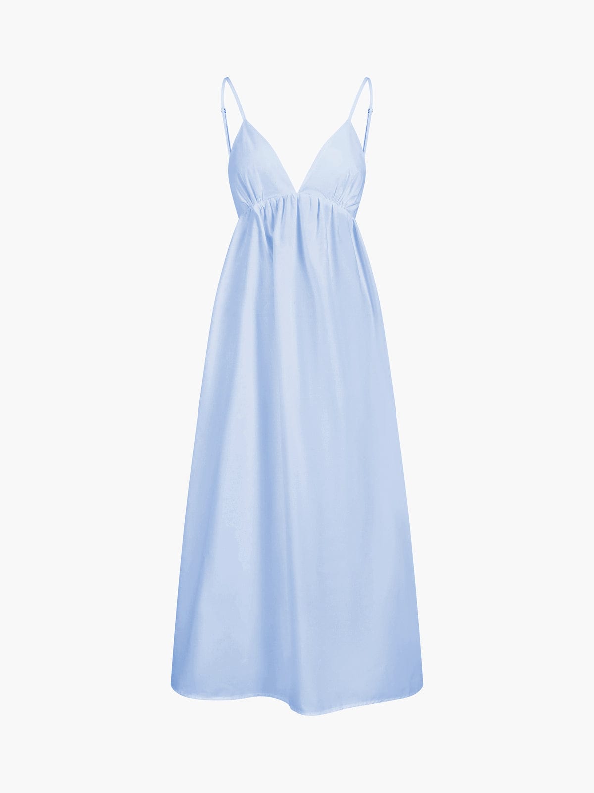 Elena | Rugloos Maxi-jurk met Cut-Out – Tijdloze Zomer Elegantie