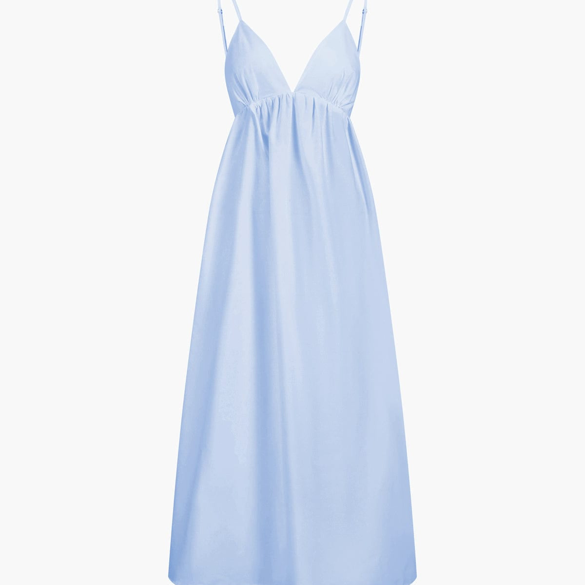 Elena | Rugloos Maxi-jurk met Cut-Out – Tijdloze Zomer-Elegantie