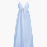 Elena | Rugloos Maxi-jurk met Cut-Out – Tijdloze Zomer-Elegantie