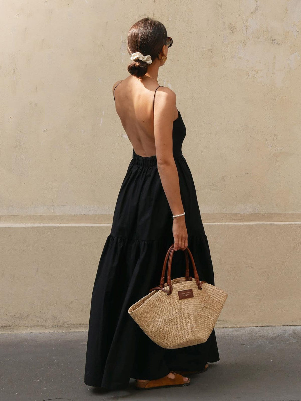 Rosa | Luchtige Maxijurk met Spaghetti Bandjes – Zomerse Chic