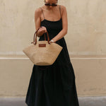 Rosa | Luchtige Maxijurk met Spaghetti Bandjes – Zomerse Chic