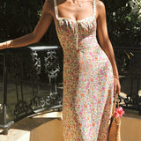 Beatrix | Romantische bloemenjurk met vintage charme