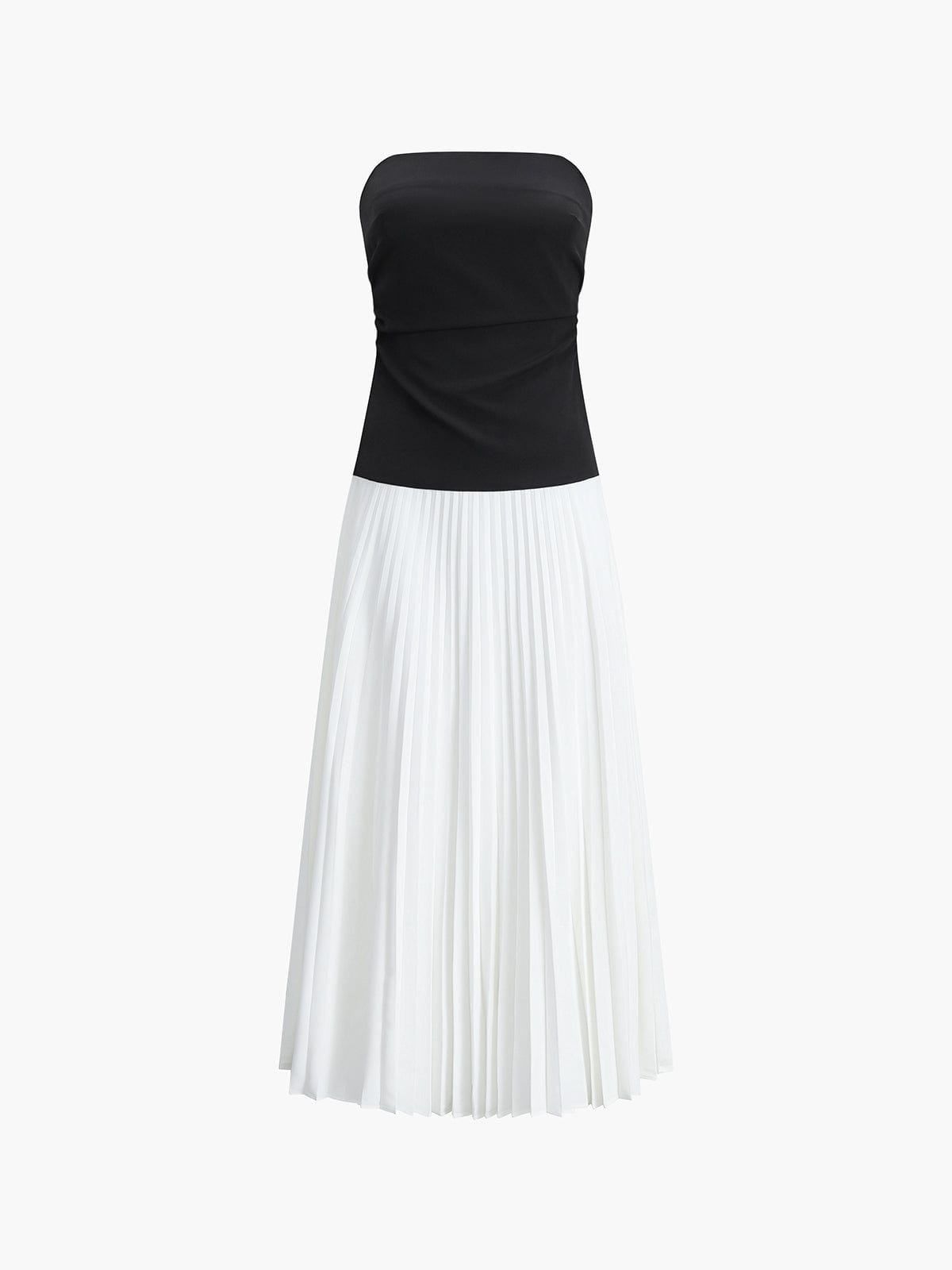 Elise | Stijlvolle Bustier-Top & Vloeiende Maxi-Rok voor een Elegante Look
