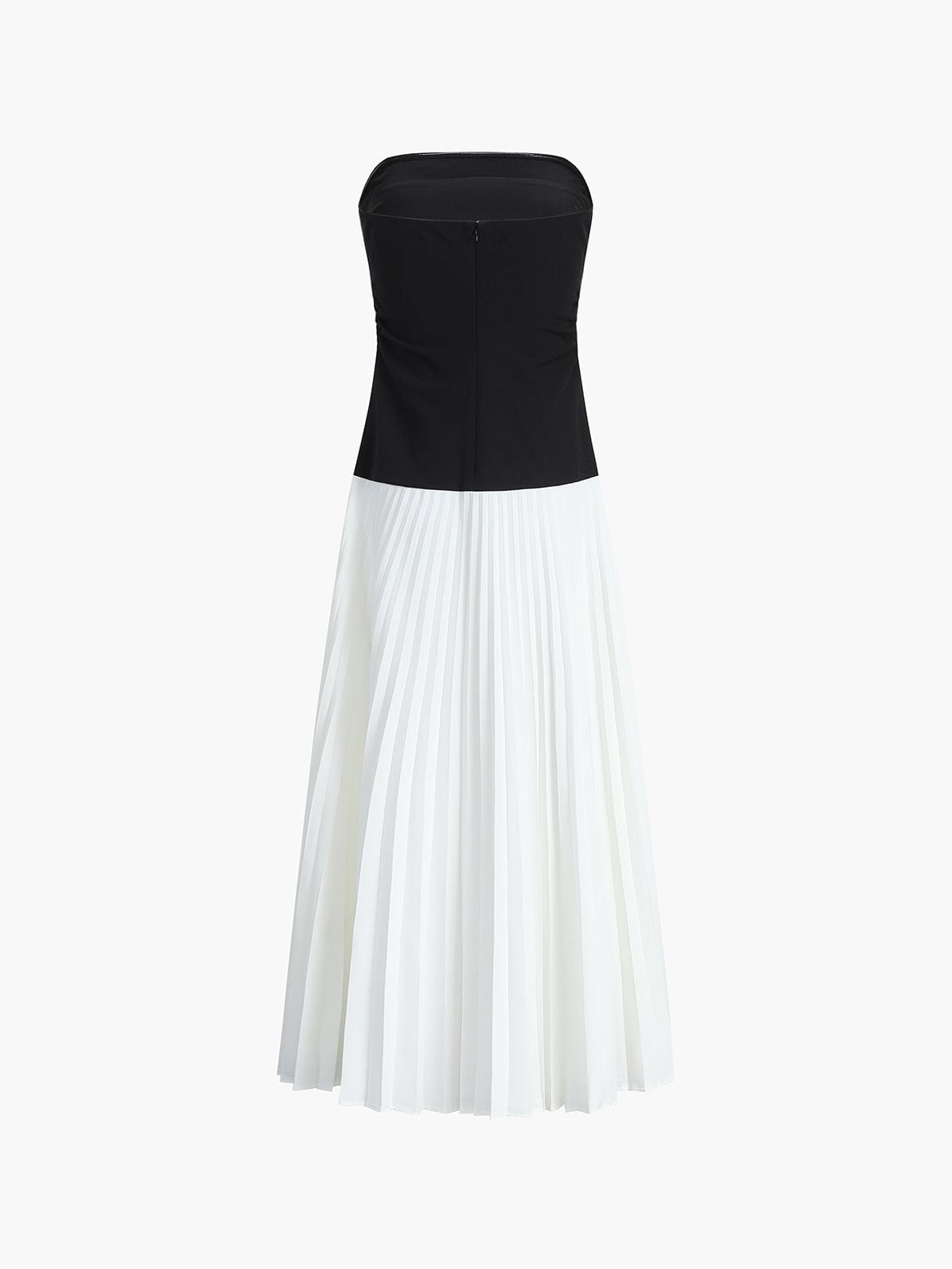 Elise | Stijlvolle Bustier-Top & Vloeiende Maxi-Rok voor een Elegante Look