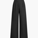 Stijlvolle Brede Pantalon Voor Moderne Vrouwen – Luxe Stof, Tijdloze & Comfortabele Pasvorm Voor Iedere Gelegenheid.