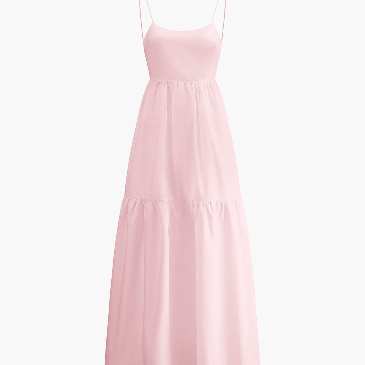 Rosa | Luchtige Maxijurk met Spaghetti Bandjes – Zomerse Chic
