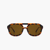 Trendy Zonnebril met Luipaardprint en UV Bescherming