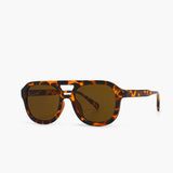 Trendy Zonnebril met Luipaardprint en UV Bescherming