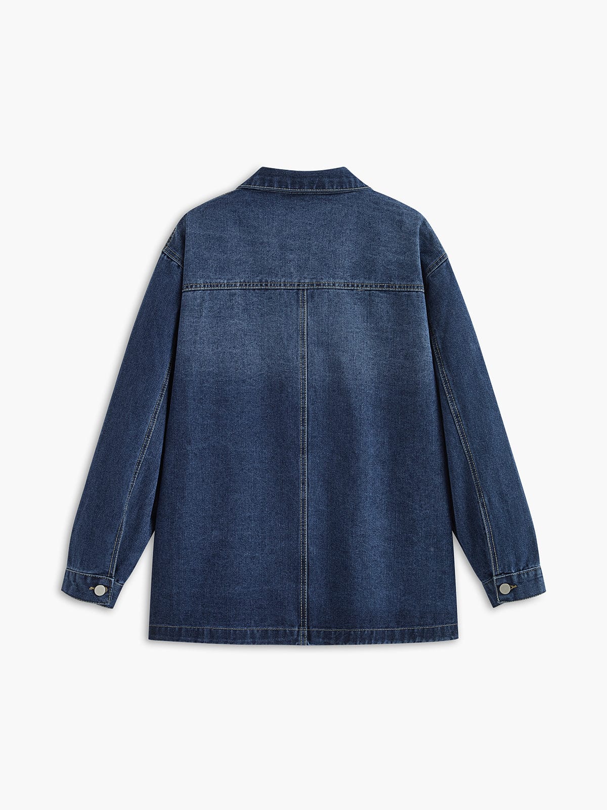 Emma | Oversized Denim-Jacke – Casual en veelzijdig