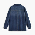 Emma | Oversized Denim-Jacke – Casual en veelzijdig