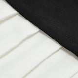 Robin | Elegante mouwloze midikleed met plissé-design