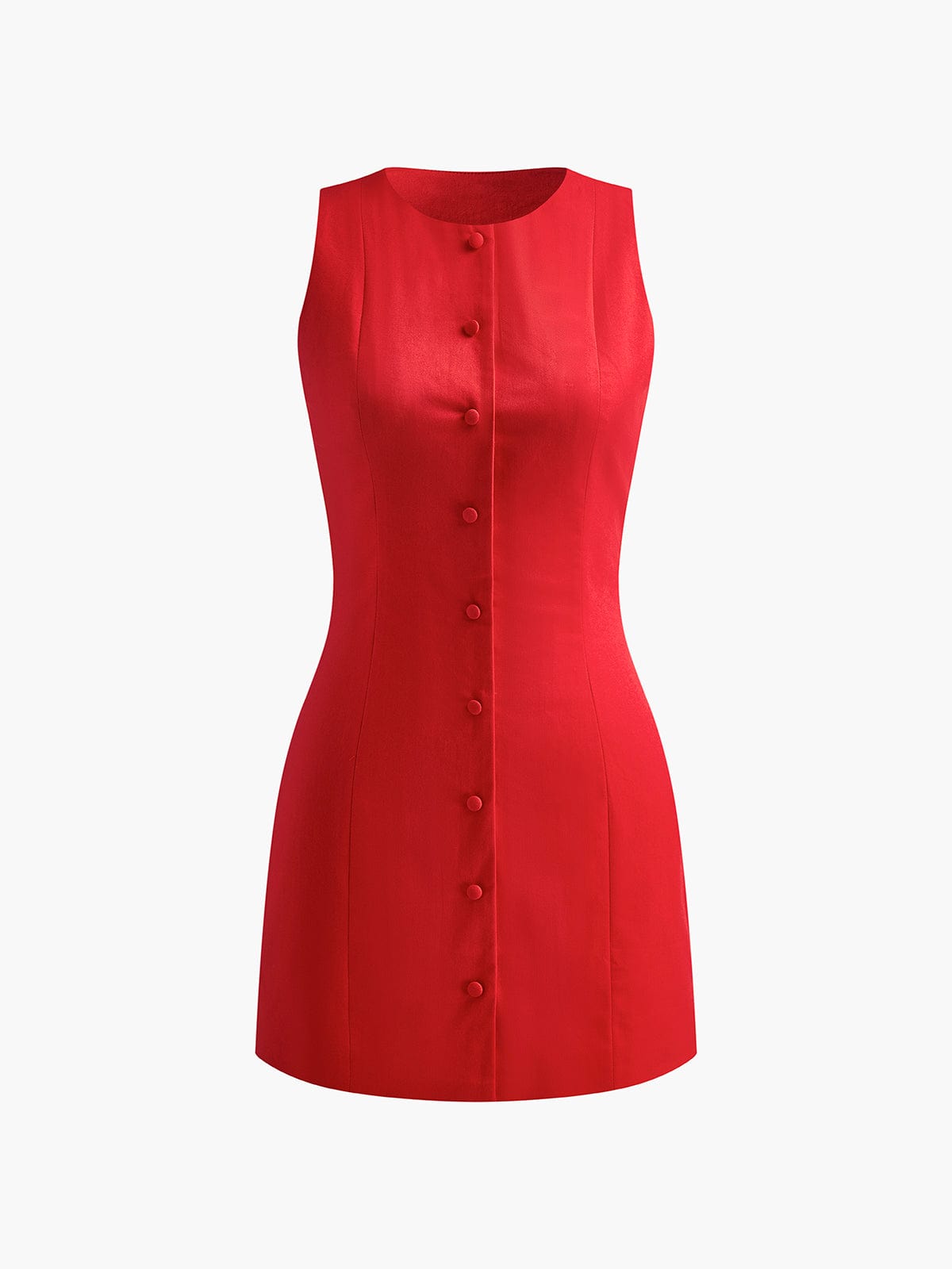 Carolin | Elegante Mouwloze Katoenen Jurk voor Vrije Tijd, Vakantie en Werk