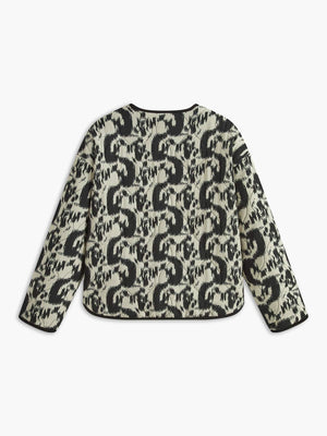 Leona | Jas met Dierenprint – Een Statement voor de Gedurfde Look