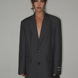 Aisley | Oversized Klassieke Blazer met Revers