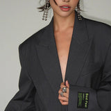 Aisley | Oversized Klassieke Blazer met Revers