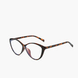 Ronde Bril met Klassiek Montuur en Blauwe Licht Filter