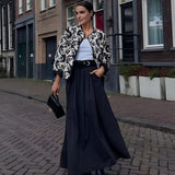 Leona | Jas met Dierenprint – Een Statement voor de Gedurfde Look