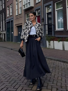 Leona | Jas met Dierenprint – Een Statement voor de Gedurfde Look