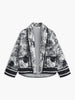 Lichte zomerjack met kunstzinnige print – Elegantie ontmoet comfort