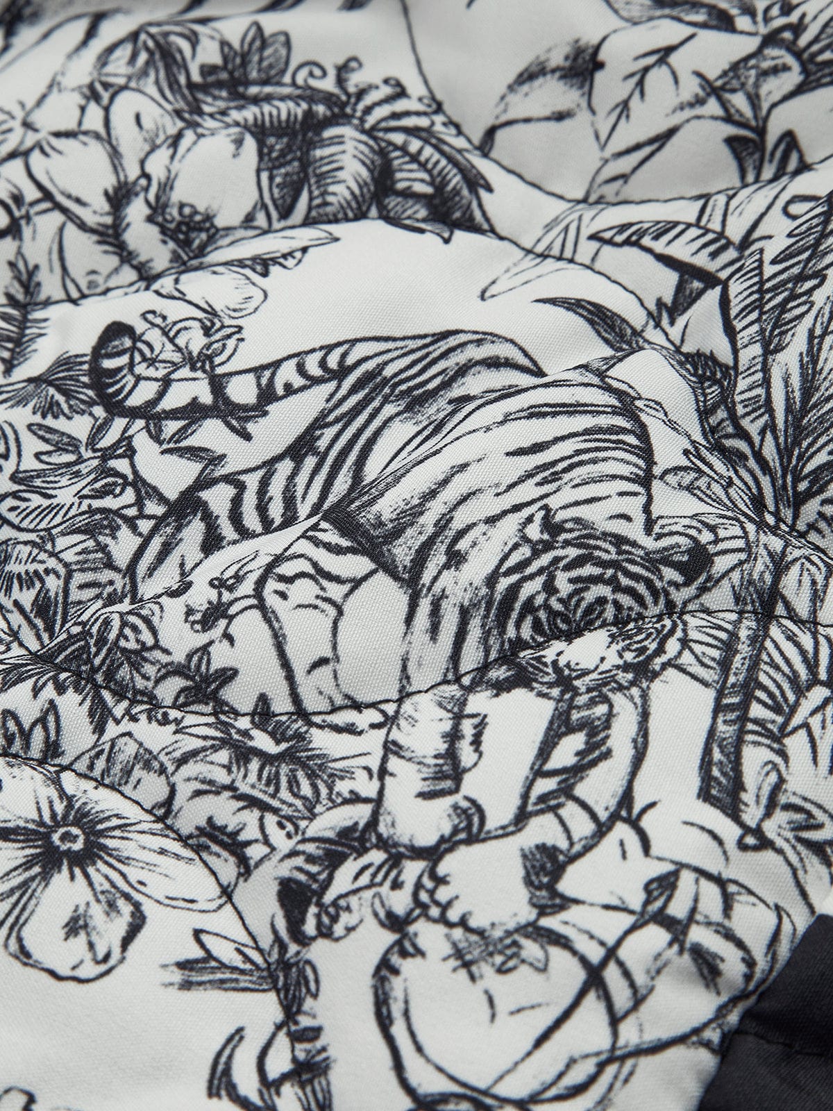 Lichte zomerjack met kunstzinnige print – Elegantie ontmoet comfort