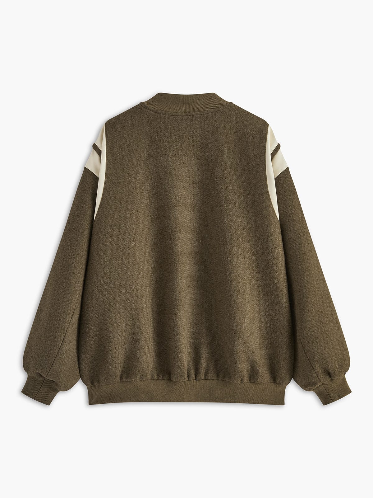 Molly | Casual varsity-jack in retro-stijl met gestreepte mouwdetails en ribgebreide boorden